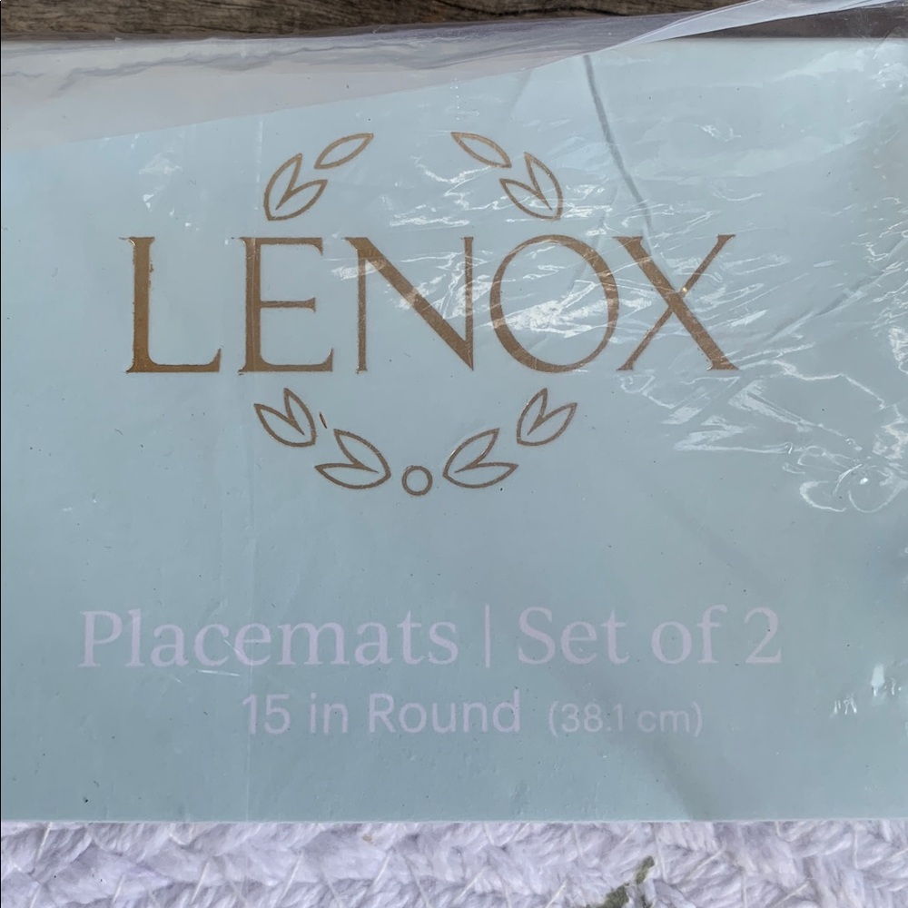 Lenox 15” Wildflower Placemat Set of 2- NEW!🌺 100% Cotton - Picture 2 of 8